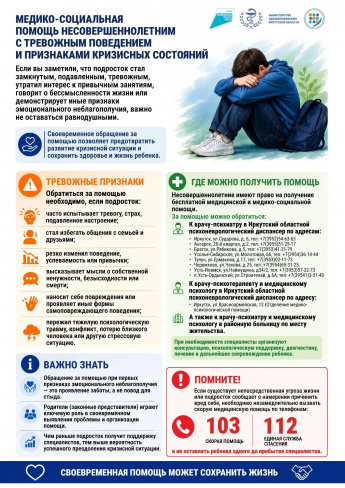 Информация по делам несовершеннолетних и защите их прав вашего муниципального образования Иркутской области.